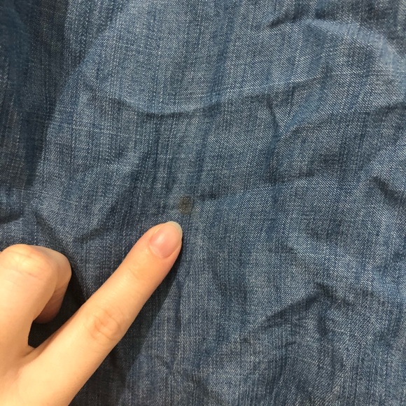 Philosophy Tunic Top Dress Denim Color L - Picture 8 of 13